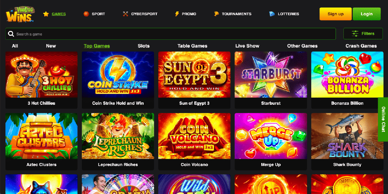 Voodoowins Casino Casino